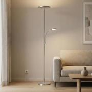 Himmennettävä LED-kattovalaisin Hades, jossa on LED-lukuvarsi