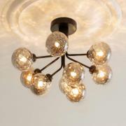 Nuura kattovalaisin Apiales 9, Ø 60 cm, musta/savuharmaa