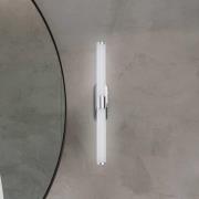 LED-seinävalaisin Runt, kromi, 4 000 K, IP44, pituus 40 cm