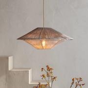 GOOD & MOJO riippuvalo Lumbini, Ø50 cm, vaaleanharmaa, paperiköysi