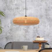 GOOD & MOJO Palawan-riippuvalo, luonnonväri, Ø 60 cm, bambu, E27