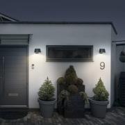 OSRAM Solar-seinälamppu ENDURA STYLE BRELLA, harmaa, anturi IP54