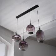 OSRAM riippuvalo Decor Needle Linear, harmaa, teräs, 4-lamppuinen E27