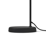 New Works -maavalaisin, materiaali: musta marmori, korkeus 125 cm