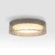 MARSET LED-kattovalaisin Ringo, Ø 70 cm, savuharmaa muovi