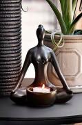 Kynttilänpidike Balance Yoga Woman