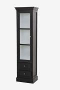 Nordic Furniture GroupVitriini Bristol, keskikokoinenMustaLipastot- Ho...