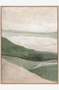 MalerifabrikkenDesign Maalaus / Green Field / 90x120 Cm / TammikehysVi...