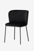 Venture HomeEdina-ruokailutuoli 2-packMustaTuolit- Homeroom