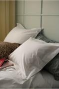 StaycationTyynynpäällinen Careful puuvilla percaleValkoinenTyynyliinat...