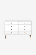 Loft24Lipasto Softline, 8 laatikkoaValkoinenLipastot- Homeroom