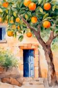 PelcasaJuliste Orange TreeBeigeJulisteet- Homeroom