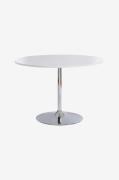 Loft24Ruokapöytä Trumpet Ø110ValkoinenRuokapöydät- Homeroom