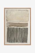 MalerifabrikkenArt Structure 2 / 50x70 Cm / tammikehysBeigeTaulut- Hom...