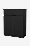 TvilumNaia Sideboard 2 ovea + 1 vetolaatikko - PakettiMustaSenkit & si...