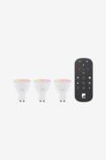 EGLOValonlähde 3Xlm-Zig-Rgb/Cct GU10 4,5W+1XfbValkoinenTarvikkeet- Hom...