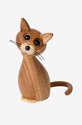 Spring CopenhagenPuukoriste kissa Lucky The Cat 15,9 cmLuonnonväriKori...