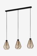 EGLORiippuvalaisin Adwickle With 3 LampsMustaRiippuvalaisimet- Homeroo...