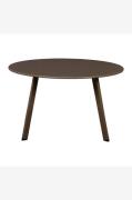 WOOODSohvapöytä Fer, halkaisija 70 cmRuskeaSohvapöydät- Homeroom