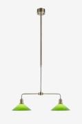MarkslöjdRiippuvalaisin Vela 2LVihreäRiippuvalaisimet- Homeroom