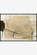 MalerifabrikkenDesign Maalaus / Cloudline / 120x90 Cm / Musta kehysBei...