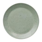 Knabstrup Keramik Knabstrup-ruokalautanen, oliivinvihreä 22 cm