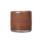 Byon Calore kynttilälyhty XS Ø 10 cm Rusty red