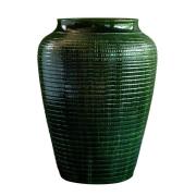 Bergs Potter Willow maljakko lasitettu 35 cm Green emerald