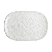 Denby Modus Marble -lautanen 17,5x26 cm Valkoinen