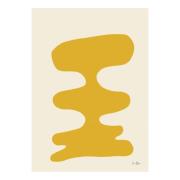 Paper Collective Soft Yellow -juliste 50x70 cm
