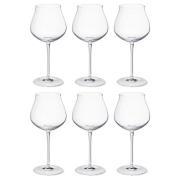 Georg Jensen Sky punaviinilasi 50 cl, 6-pakkaus Kristalli