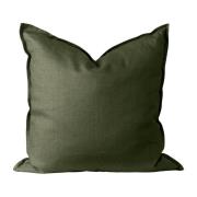 Scandi Living Calm tyynyliina pellava 50x50 cm Forest Green