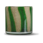 Byon Calore kynttilälyhty-maljakko M Ø15 cm Green-beige