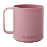 Design Letters Design Letters Mini Love kahvallinen kuppi Ash rose