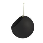 AYTM GLOBE riippuva ruukku Ø21 cm k32 cm Black