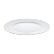 Pillivuyt Plissé lautanen kultareunuksella Ø 22 cm Valkoinen