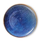 HKliving Home Chef -ruokalautanen Ø 26 cm Rustic blue