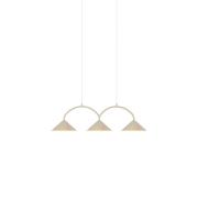 Globen Lighting Curve riippuvalaisin 3 Beige