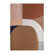 Paper Collective Painted Shapes 01 -juliste 30x40 cm