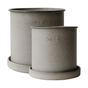 DBKD Plant pot ruukku pieni 2 kpl Beige