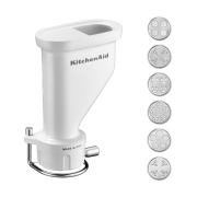 KitchenAid KitchenAid pastapuristin 6 muotilla yleiskoneelle White