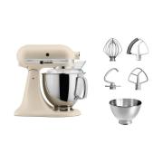 KitchenAid Artisan 5KSM175 keittiökone lisävarusteilla 4,8 L Fresh lin...