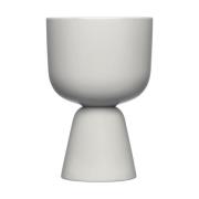 Iittala Nappula ruukku Ø12,5 cm k19 cm Vaaleanharmaa