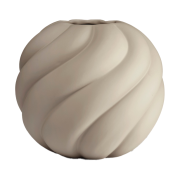 Cooee Design Twist ball vaasi 12 cm Hiekka