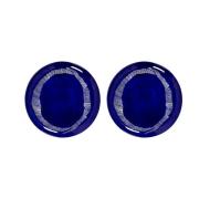 Serax Ottolenghi Feast lautanen L Ø26,5 cm 2-pakkaus Dark blue stripes...