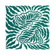 Fine Little Day Green juliste 70x70 cm