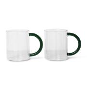 Ferm Living Still muki, 2-pakkaus Kirkas