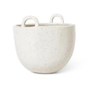 Ferm Living Speckle ruukku, Ø18,5 cm Off-white