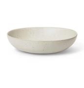Ferm Living Flow kulho large Ø 19,5 cm Off-white speckle