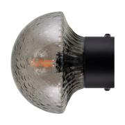 Globen Lighting Fungo kattovalaisin Ø16 cm Rök-svart